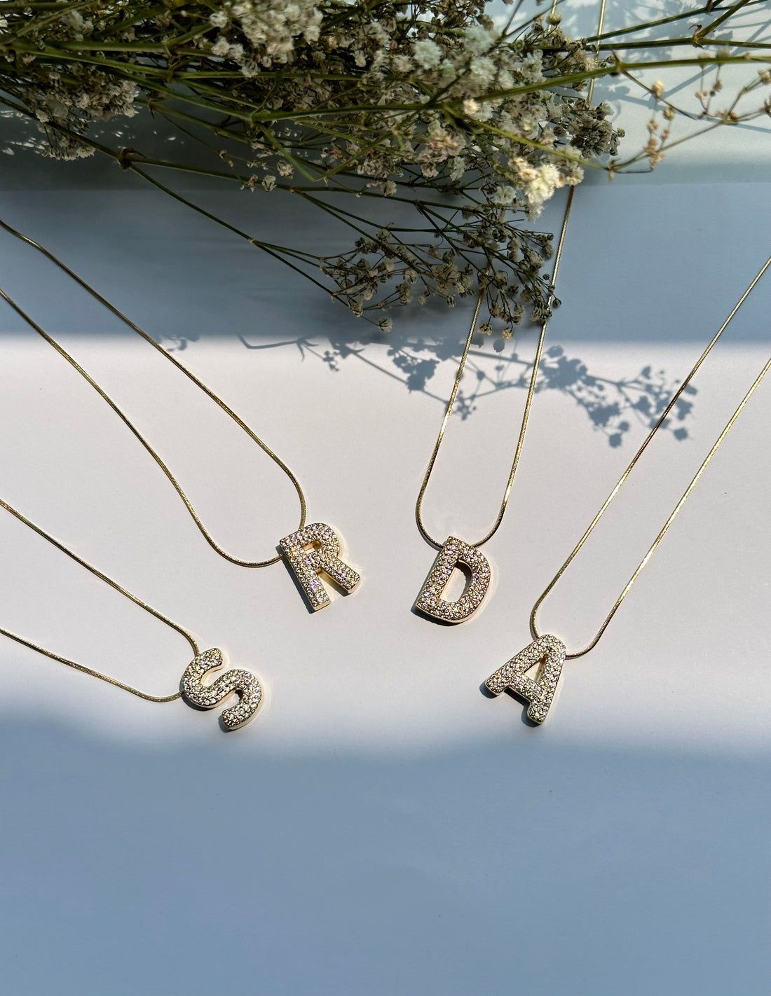 Initial Necklaces