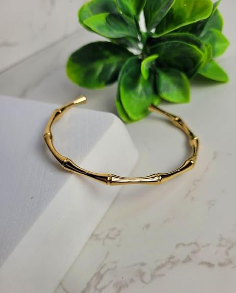 The Bamboo Bangle: Your New Gold Essential