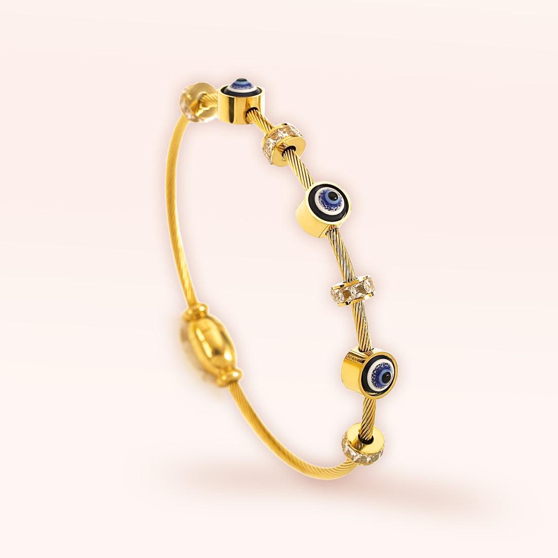 Evil eye bracelet