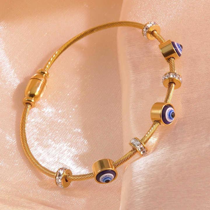 Evil eye bracelet