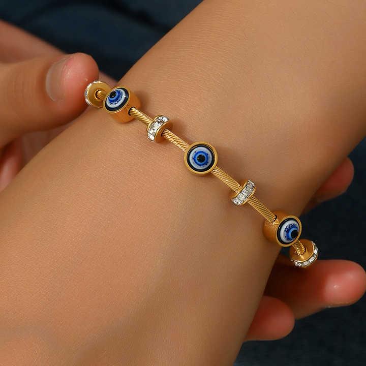 Evil eye bracelet