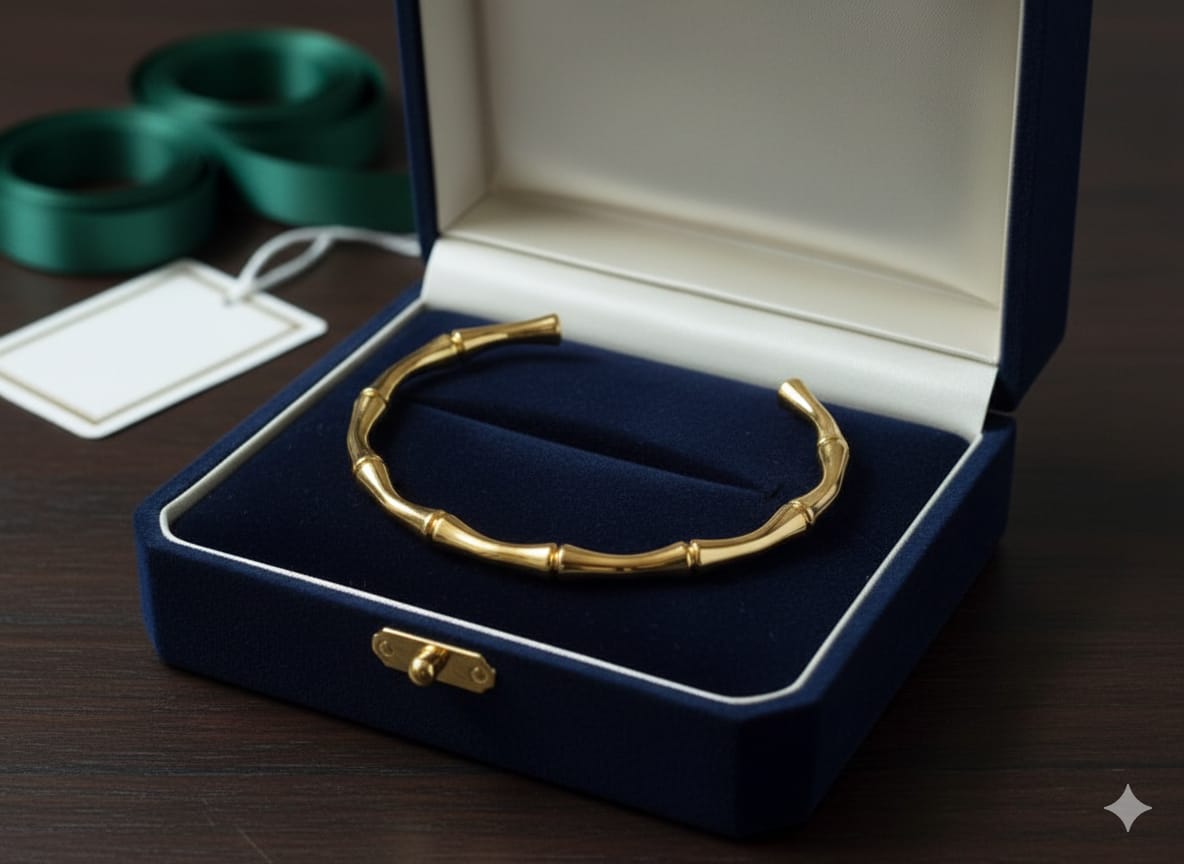 The Bamboo Bangle: Your New Gold Essential